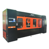 TSD-RC300 डबल हेड्स CNC रोटरी कटिंग मशीन रोटरी डाई मेकिंग के लिए 